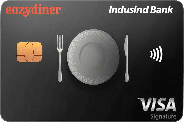 EazyDiner IndusInd Bank Signature Credit Card 