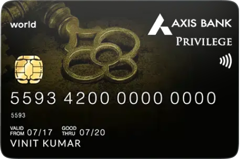 Axis Privilege Credit Card