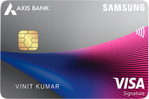 Axis Samsung Signature Credit Card