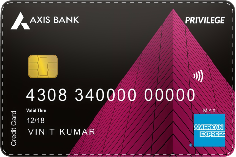 Axis Privilege Amex Credit Card 