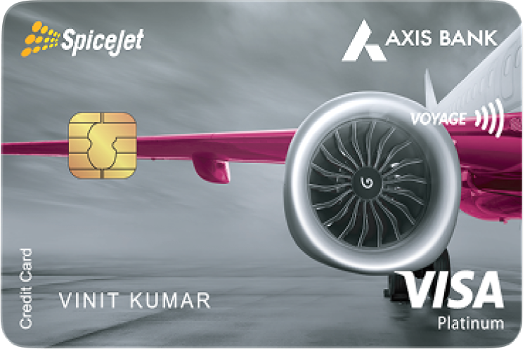 Axis SpiceJet Voyage Credit Card
