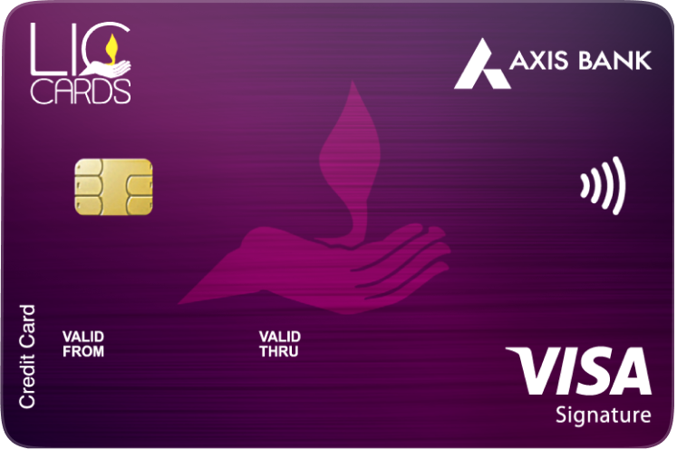 LIC Axis Signature Credit Card