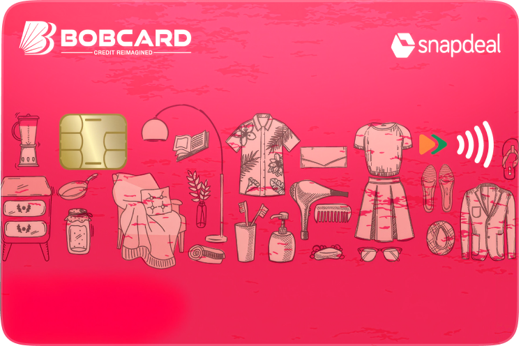 BOB Snapdeal Credit Card image