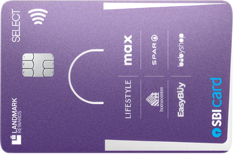 SBI Landmark Reward SELECT Credit Card