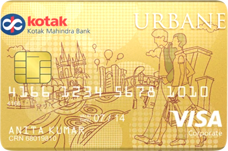 Kotak Urbane Gold Credit Card